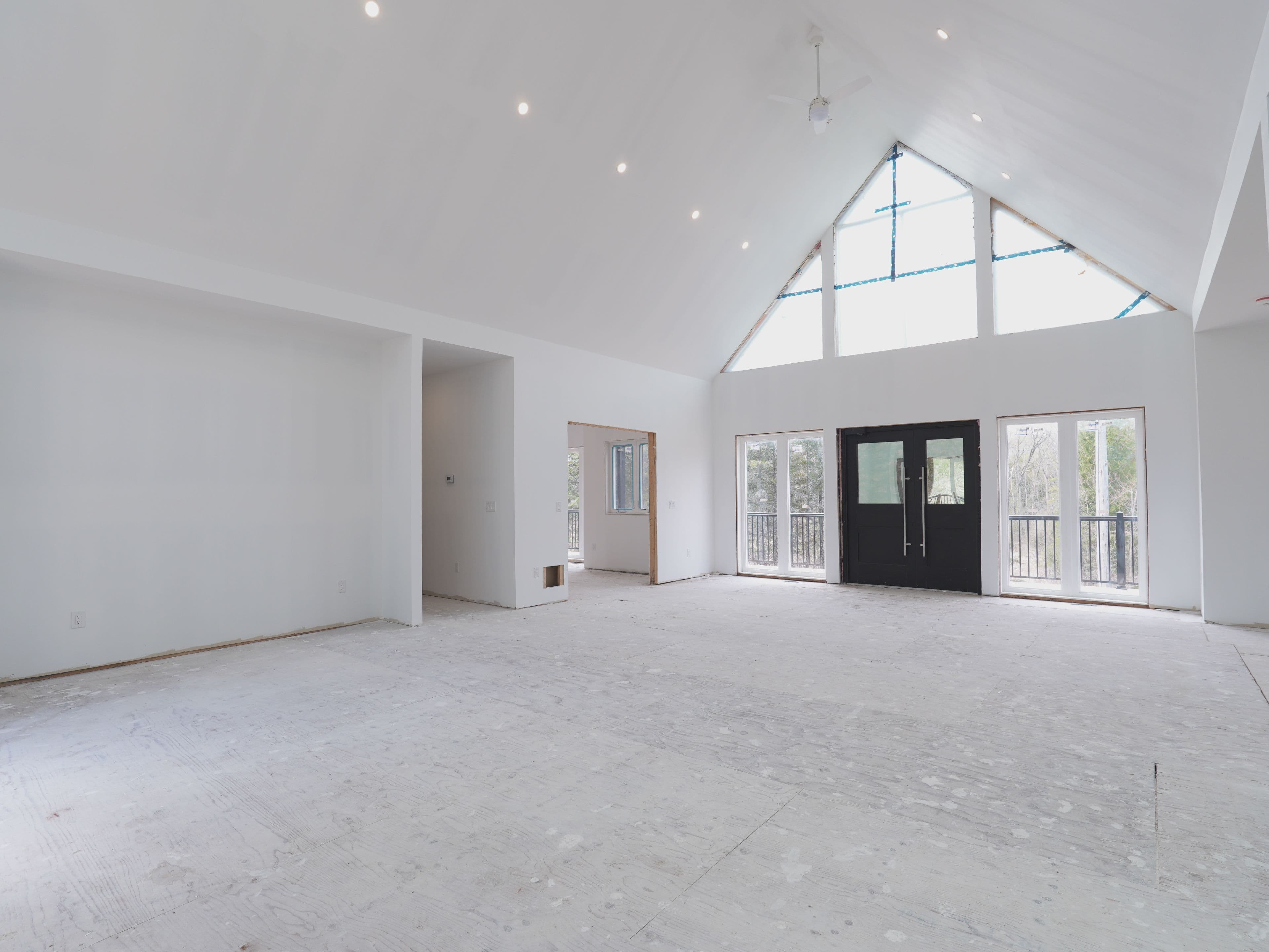 Upper level living room